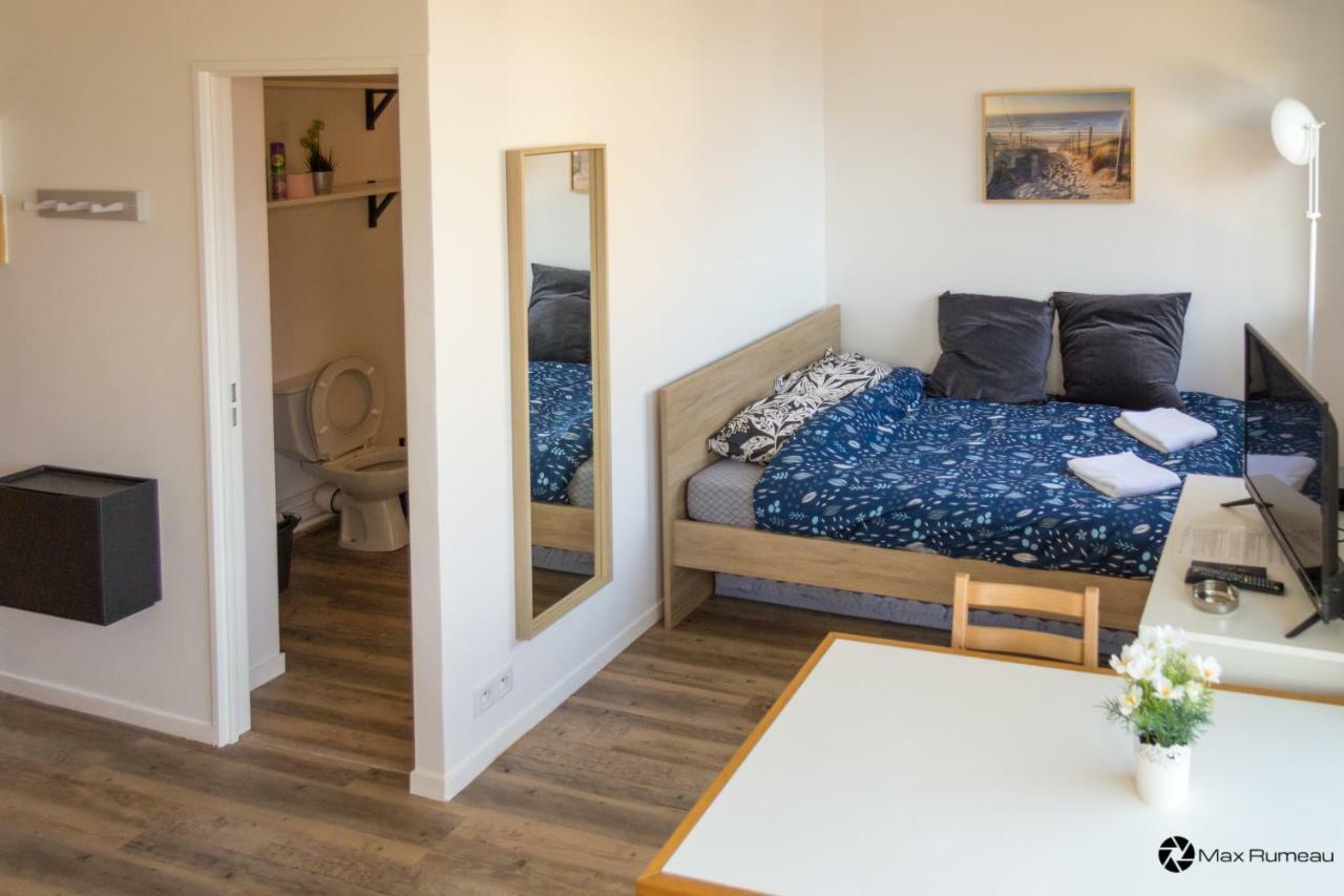 Studio Moderne Acces Plage, Piscine Et Tennis Cabourg Exterior photo